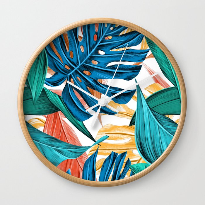 Trópico tropical Wall Clock