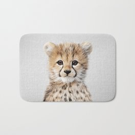 Baby Cheetah - Colorful Bath Mat