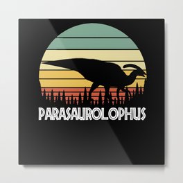 Parasaurolophus Metal Print
