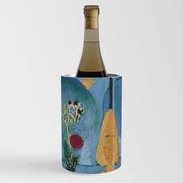The Blue Window, Issy-les-Moulineaux, 1913 by Henri Matisse, Artwork Design, Poster Tshirt, Tee, Jer Wine Chiller