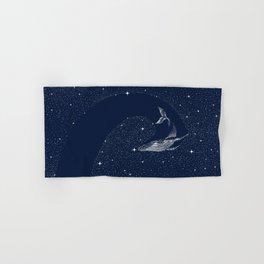 starry whale Hand & Bath Towel