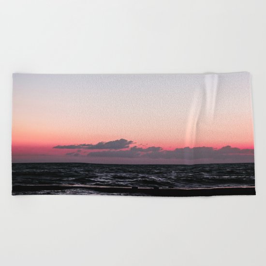 Ocean #sunset Beach Towel