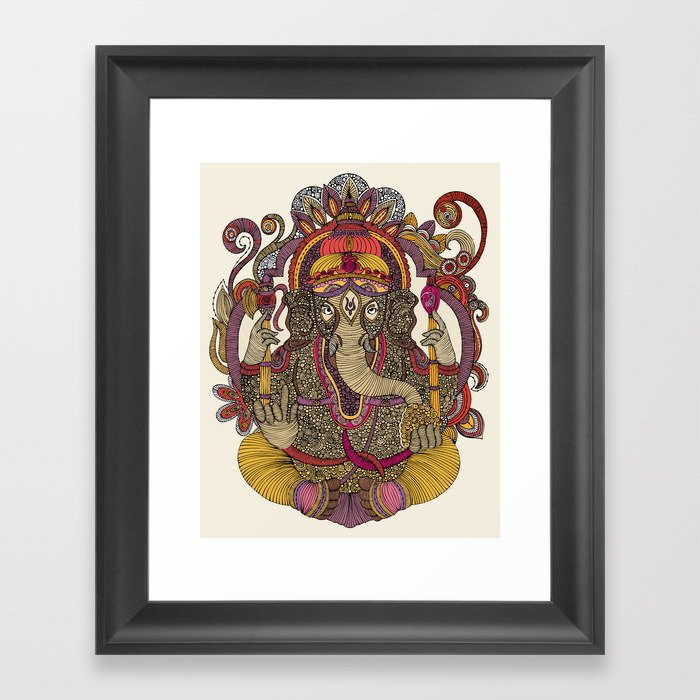 Lord Ganesha Framed Art Print