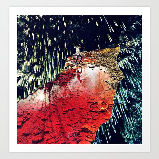 receptors - a hugo barros remix :) Art Print