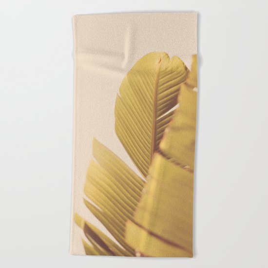 Palm Leaves Beach Towel