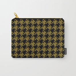 Luxury (golden) elegant houndstooth pattern Carry-All Pouch