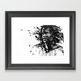 The Burden Framed Art Print