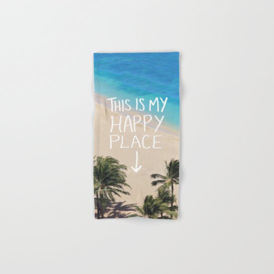 Happy Place Hand & Bath Towel