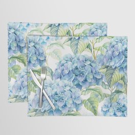 Blue Hydrangea Placemat