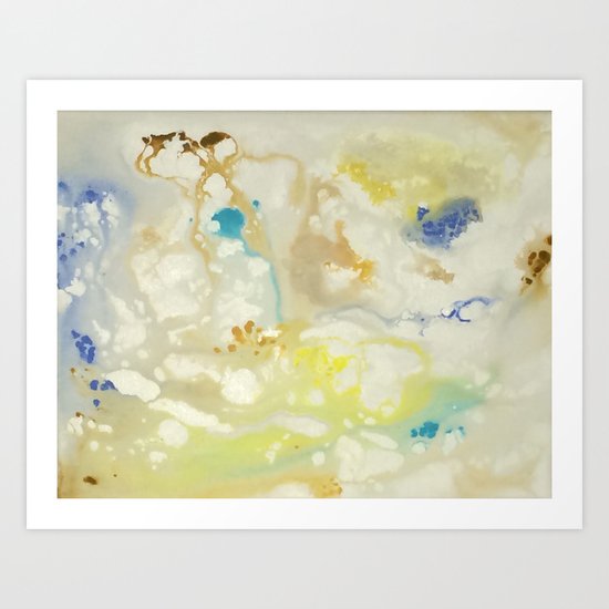 Marbling Series Art Print