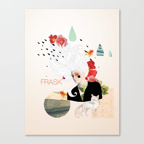 FRASK Collage Canvas Print
