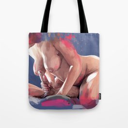 Erotic sex painting Tote Bag