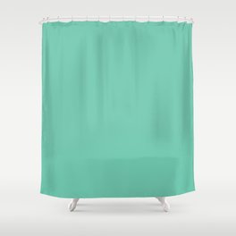 Nerdy Green Shower Curtain