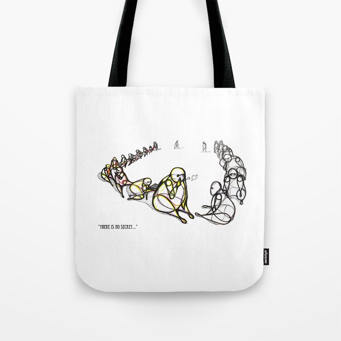 there is no secret Tote Bag