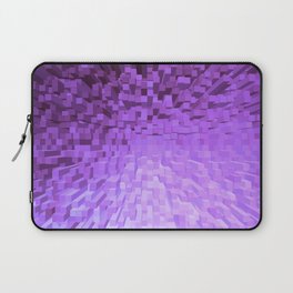 Purple Pixelated Pattern Laptop Sleeve