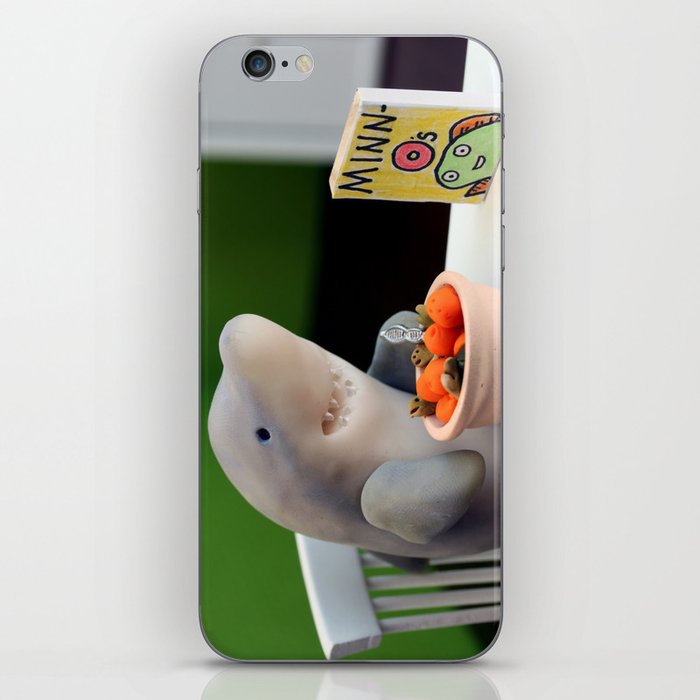 Breakfast for Sharks iPhone Skin