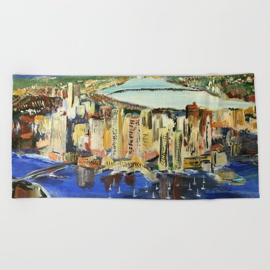 Boston Beach Towel