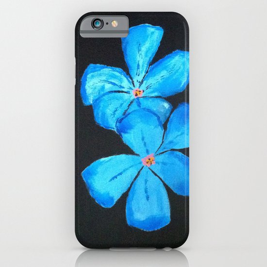 Blue iPhone & iPod Case