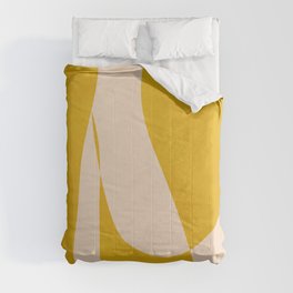 Minimalist 82 in Yellow Comforter