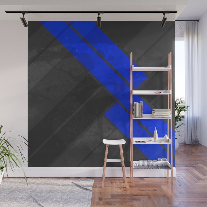 Touch Of Color - Blue Wall Mural