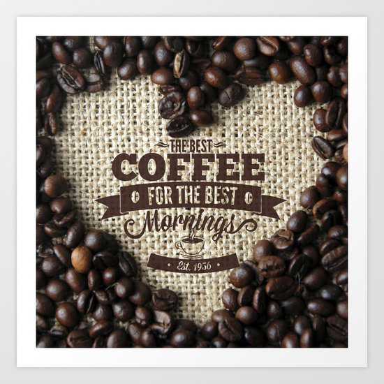 Coffee Love Art Print