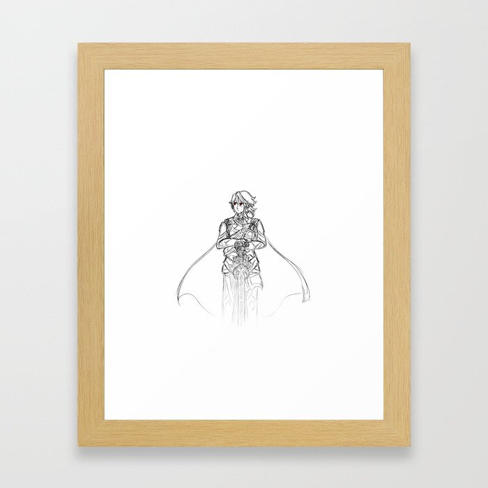 The Dragonblooded Lord Framed Art Print