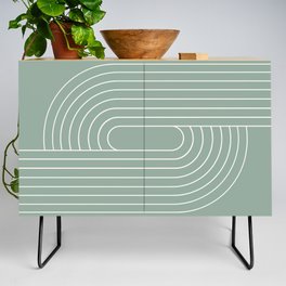 Oval Lines Abstract XLIV Credenza