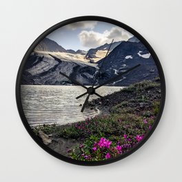 Alaskan Glacier Wall Clock