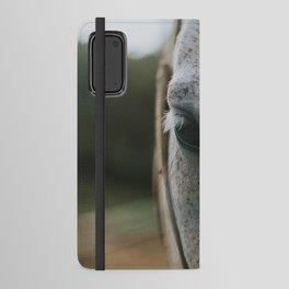 White Horse Android Wallet Case