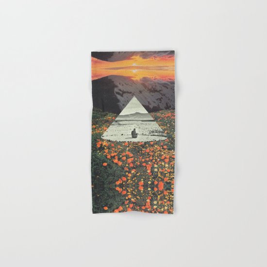 Harmony with flowers Hand & Bath Towel