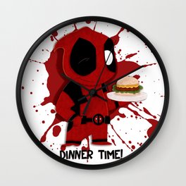 Dinner Time Wall Clock