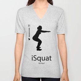 iSquat V Neck T Shirt