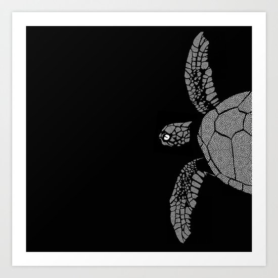 Sea Turtle Art Print