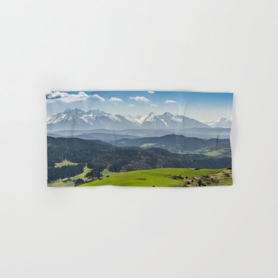 Tatry Poland Landscape Hand & Bath Towel