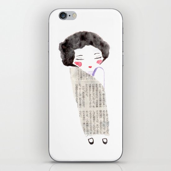 Kimono iPhone & iPod Skin