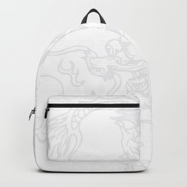 Artistic Chinese Dragon Illustration Backpack