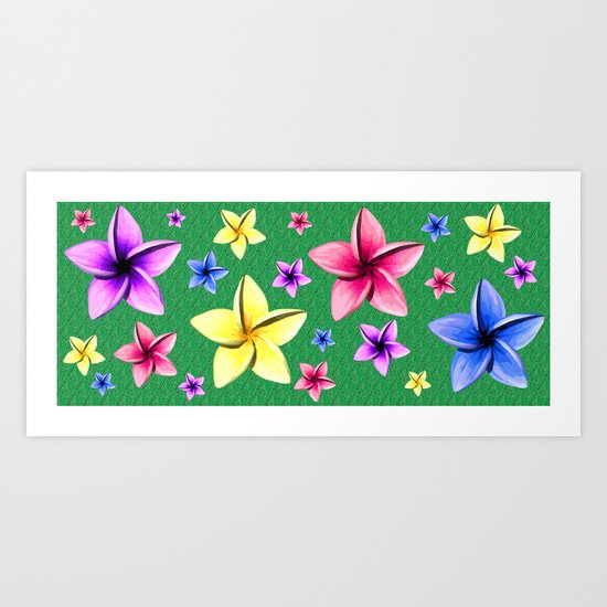 Flower Crazy Art Print