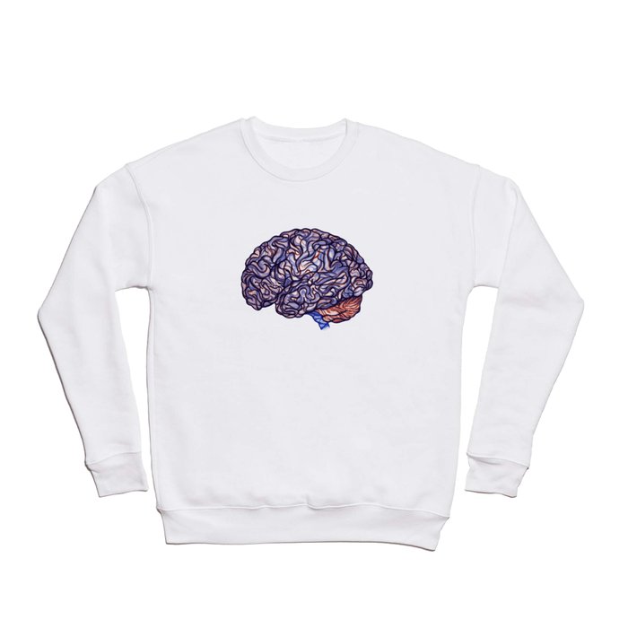Brain Storming and tangled thoughts Crewneck Sweatshirt
