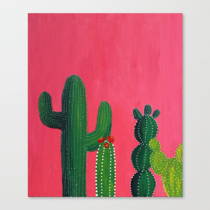 Cactus outlet canvas painting