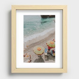 summer beach cxii Recessed Framed Print