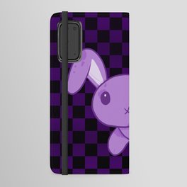 Purple Bunny (Checkered) Android Wallet Case