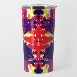 Abstract colorful pattern Travel Mug