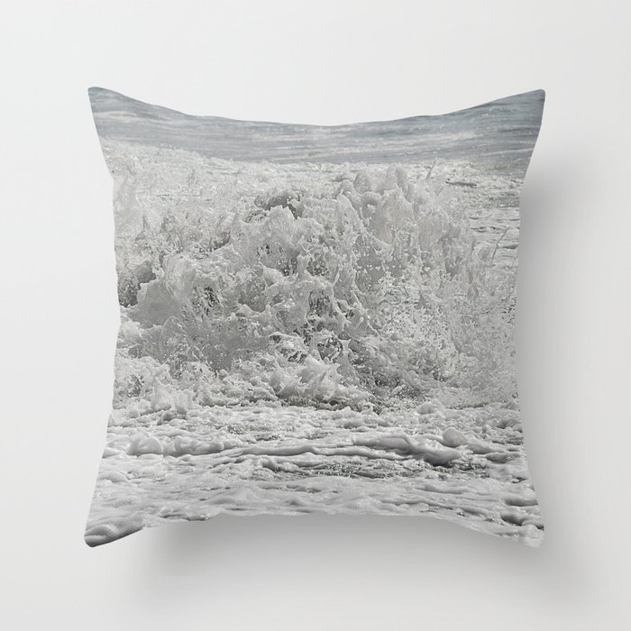 Sea Salted Throw Pillow
