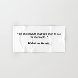 Gandhi Hand Bath Towels For Any Bathroom Decor Society6
