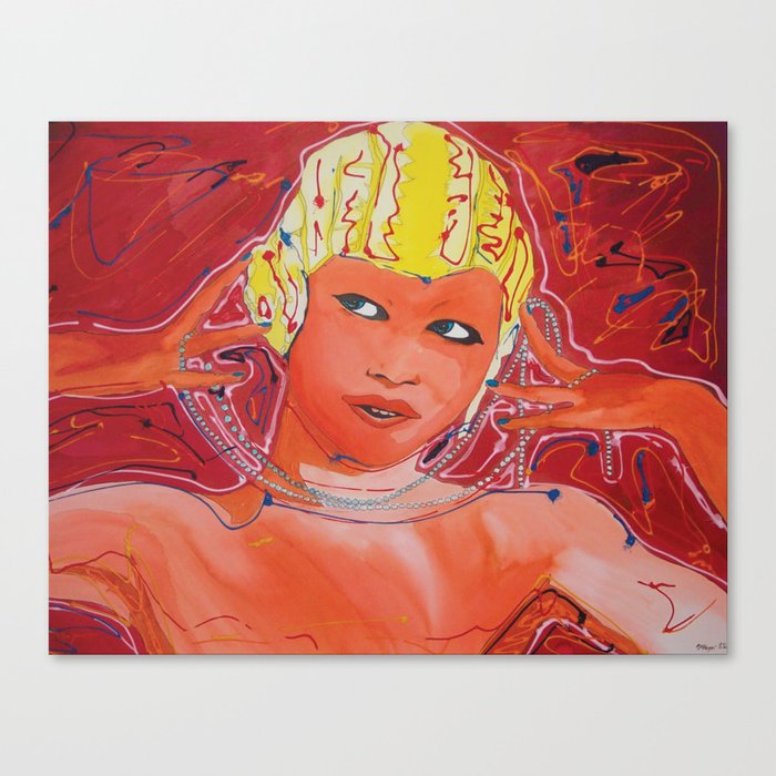 Tinkerbell Canvas Print By Evanmarx Society6