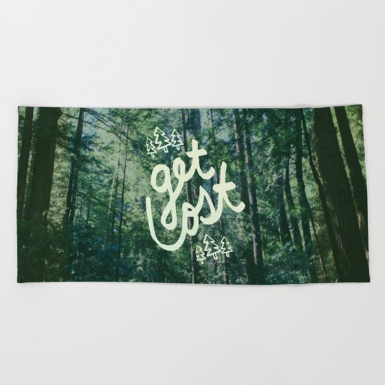 Get Lost x Muir Woods Beach Towel