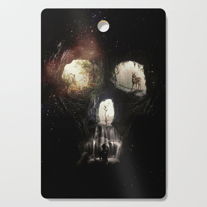 Cave Skull Art Print by Ali GULEC | Society6