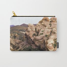 Vasquez Rocks Photography Carry-All Pouch | Travel, Landscape, Climbing, Otherworldly, Southerncalifornia, Exploring, Vasquezrocks, Photo, California, Hiking 