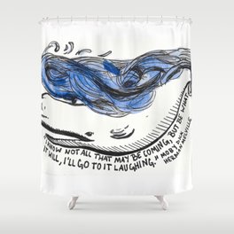 Go To It Laughing Shower Curtain