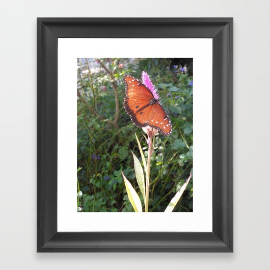 Spread My Wings Framed Art Print